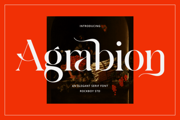 Agrabion: A Serif Font for Elegant Design
