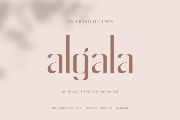 Algala: A Timeless Sans Serif for Elegant Design