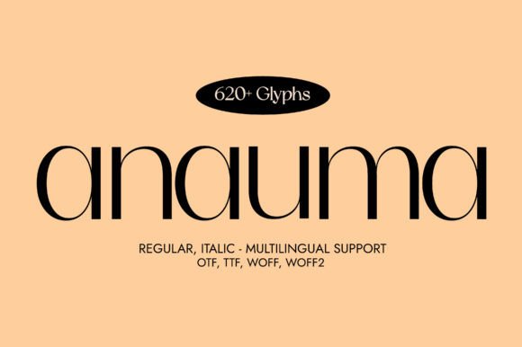 Anauma: A Font for Creative Makers