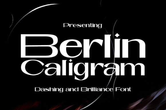 Berlin Caligram: A Bold Sans Serif for Modern Design