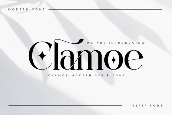 Clamoe: A Timeless Serif for Elegant Design