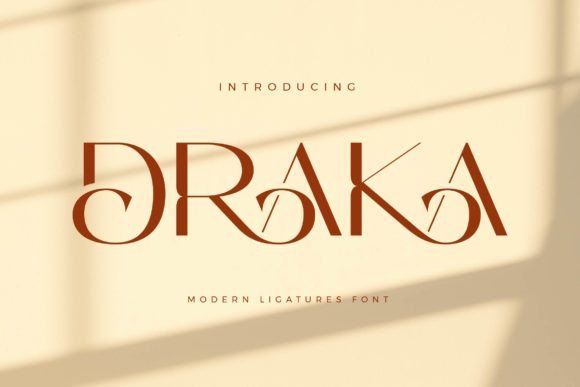 Draka: A Bold Sans Serif for Modern Design
