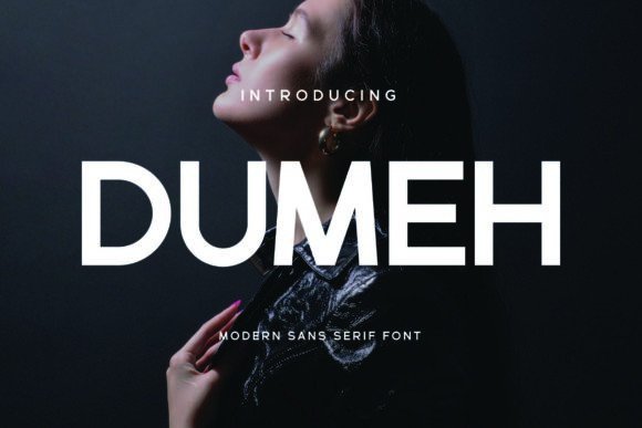 Dumeh: A Modern Typeface for Elegant Design