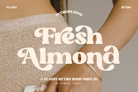 Fresh Almond Serif Font for Modern Web Design