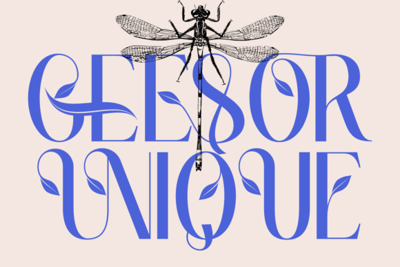 Geesor Unique: A Feminine Serif Font for Polished Web Design