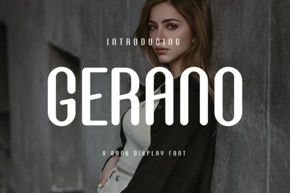 Gerano: A Modern Typeface for Elegant Design