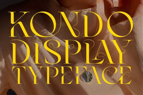 Kondo Font: A Stylish Typeface for Standout Campaigns