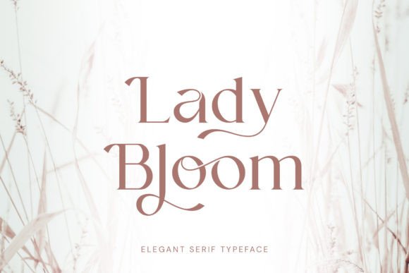 Lady Bloom Font for Web Design