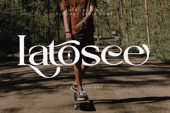 Latosce: A Refined Typeface for Modern Web Design