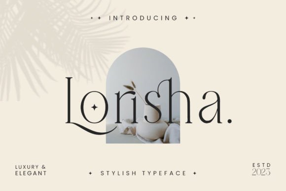 Lorisha: A Stylish Serif Font for Business