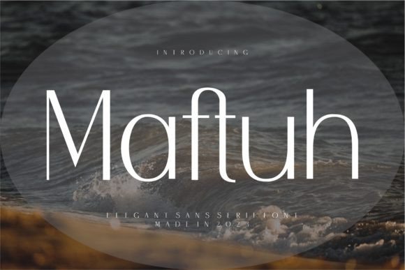Maftuh: A Font for Elegant Campaigns