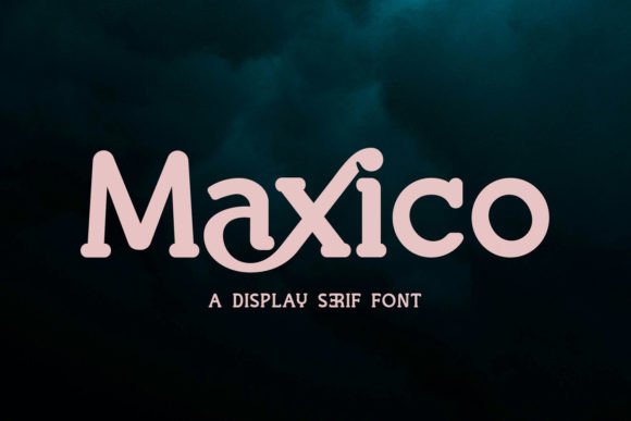 Maxico Font: A Stylish Typeface for Strong Campaign Impact