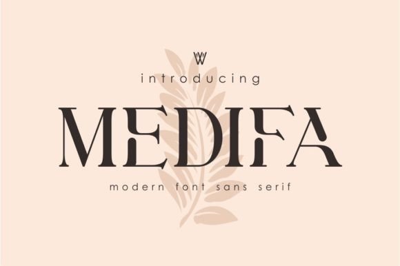 Medifa: A Stylish Sans Serif for Campaigns