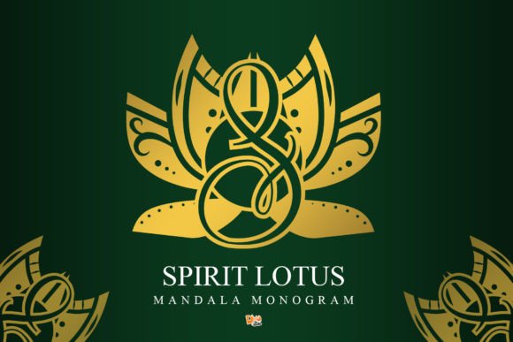 Spirit Lotus Mandala Font