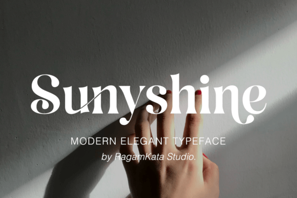 Sunyshine: A Graceful Typeface for Modern Web Design