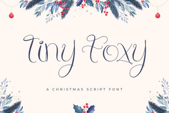 Tiny Foxy: A Festive Script Font That Elevates Campaign Design