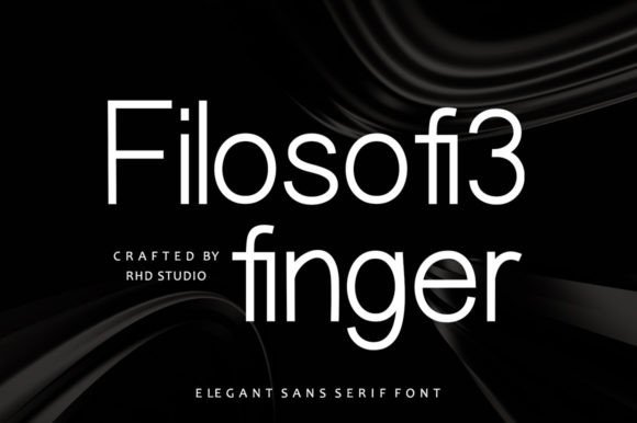 Use Filosofi3 Finger as a Font