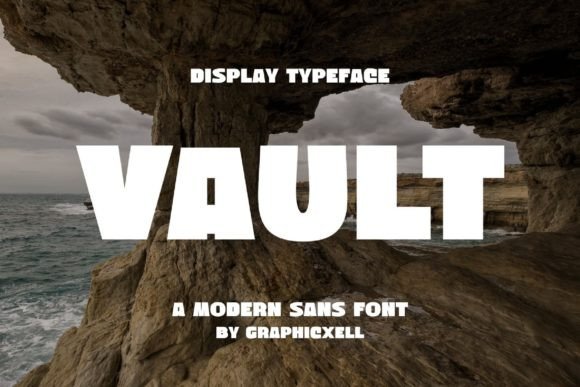 Vault: A Font for Creative Crafters